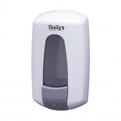 Distributeur de savon vrac DAILYK ABS blanc 1L - Delaisy Kargo