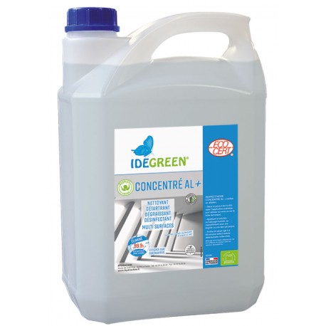 Respect’Home surfaces concentré AL+Ecodérgent ECOCERT-2249- Bidon 5L