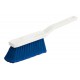 Balayette blanche fibre souple bleue | Monture PP | Gamme alimentaire