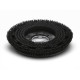 Brosse disque dur noir 430mm pour autolaveuse KARCHER