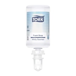 TORK PREMIUM S4 Savon mousse doux ECOLABEL - Colis de 6 recharges 1L