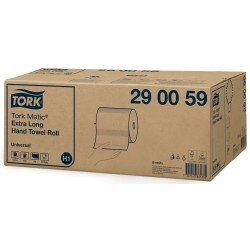 Essuie-mains rouleau 1pl Tork Matic H1- 290059 - 280M ECOLABEL - Ct 6