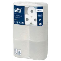 TORK PREMIUM PH rl 2 pl. blanc 198fts T4 ECOLABEL -12217- Ct 72 rlx