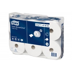 PH Tork SmartOne® blanc 2 plis T8 1150fts - Ecolabel - Colis de 6