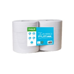 PH maxi Jumbo ECOLABEL 350m 2 pl. pure ouate blanc - Colis 6 rlx