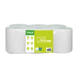 Essuie-tout lisse blanc Ecolabel FORLISS 450 Dailyk Green - Col 6 rlx