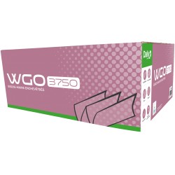 WGO 3750 Essuie-mains W p. ouate blanc 20.5x32 - Ct 3750 fts