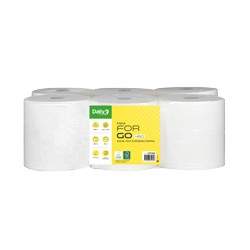 Essuie-tout 450 FORGO Mini ECOLABEL 2p pure ouate blanc- Colis de 6