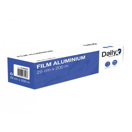 Film aluminium 29cm x 200m boite distributrice - Ct 6