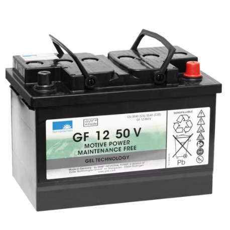 Batteries 12V / 50A /5 POUR autolaveuse autotractées  / Swingo