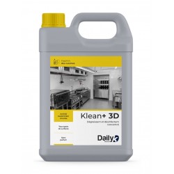 KLEAN+ 3D Détergent dégraissant désinf. concentré DAILYK PREMIUM - 5L