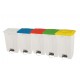 Poubelle container de cuisine 95L corps blanc