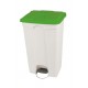 Poubelle container de cuisine 95L corps blanc