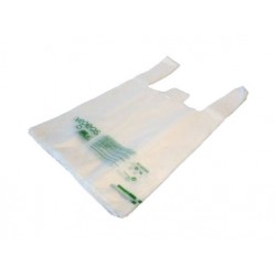 Sac bretelle Biodégradable 13µ type 7 litre - Ct de 1500 sacs