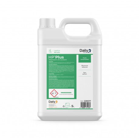 HP PLUS Nettoyant dégraissant alcalin DAILYK PREMIUM - Bidon 5L