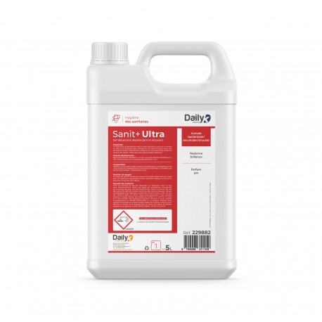 SANIT+ ULTRA détartrant désinfectant sanit  DAILYK PREMIUM - Bidon 5L