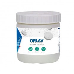 Javel en pastilles chlorées - ORLAV - 0079 - Boîte de 150 (500g)