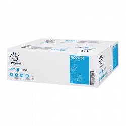 EMP 2 pl. g/c en Z pure ouate blanc Dry Tech 20,5x24cm - Ct de 2600